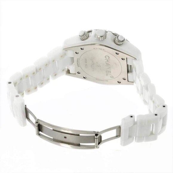 CHANEL J12 SUPERLEGGERA H3410 Chronograph Automatic Silver Dial Mens 90282575 - Picture 5 of 8